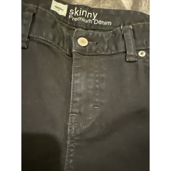 Mossimo Women's Skinny Jeans Premium Denim Black W34 - Picture 7 of 16